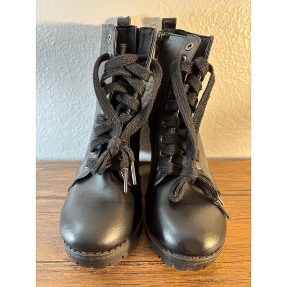 Time and Tru Moto Booties Size 7 - Picture 3 of 9